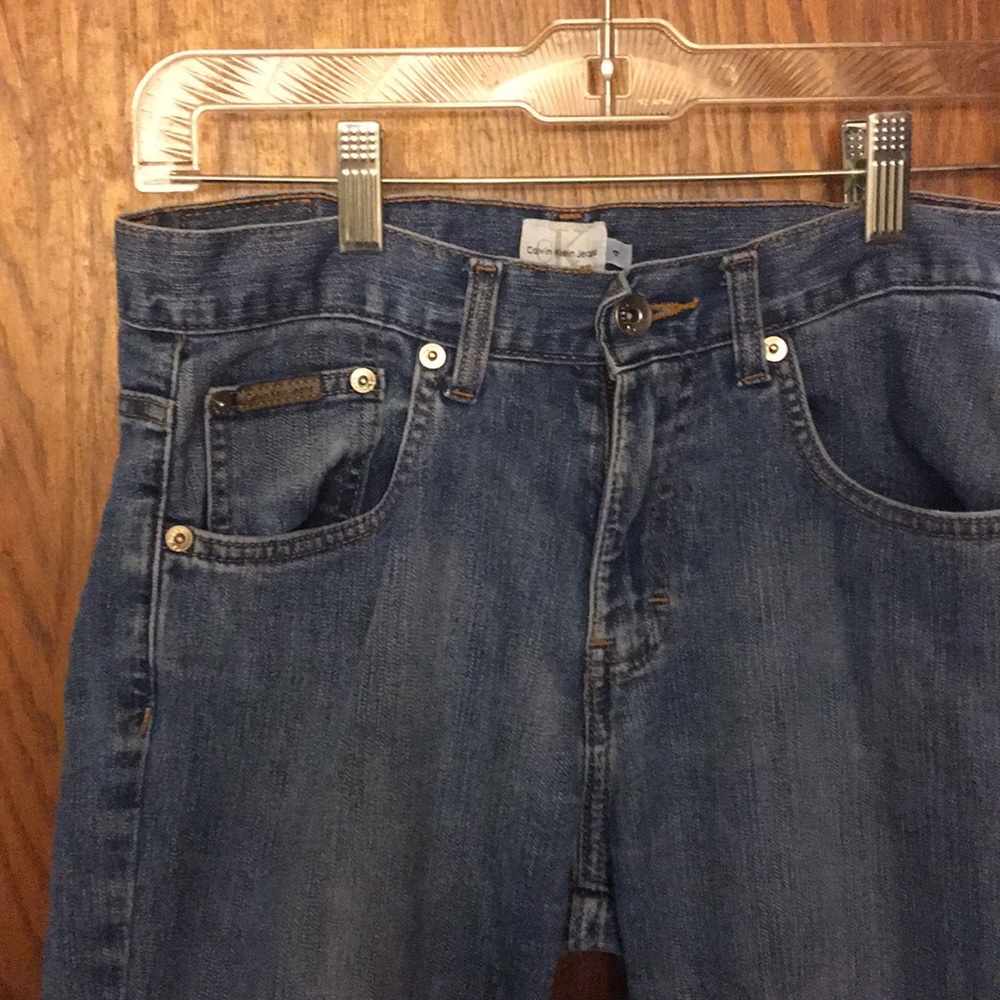 Medium Wash Calvin Klein Boot Cut Jeans